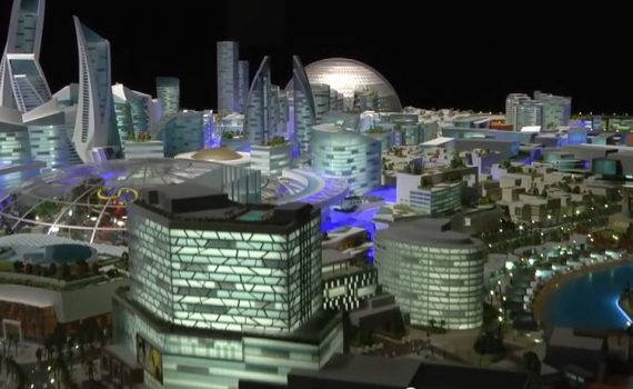 Anunciada a construção de uma cidade com clima controlado em Dubai
