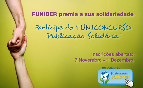 FUNIBER lança hoje o FUNICONCURSO “Publicação Solidária”