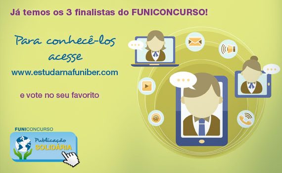 Começa hoje a fase final do FUNICONCURSO “Publicação Solidária”