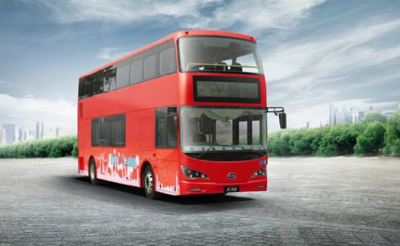 Londres utilizará ônibus elétrico de dois andares
