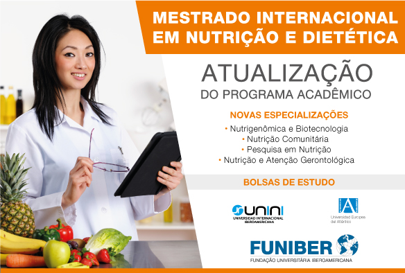 Funiber mestrado internacional em nutrição