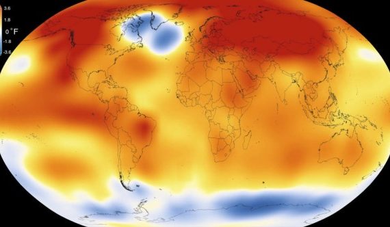 NASA apresenta vídeo que resume em 30  segundos o avanço do aquecimento global