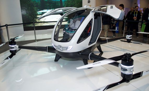 Drone para transportar passageiro