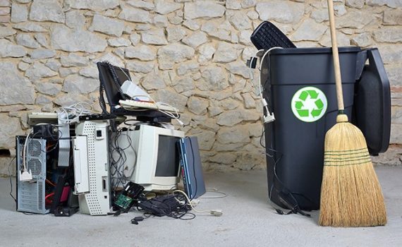 Cresce o acúmulo de lixo eletrônico