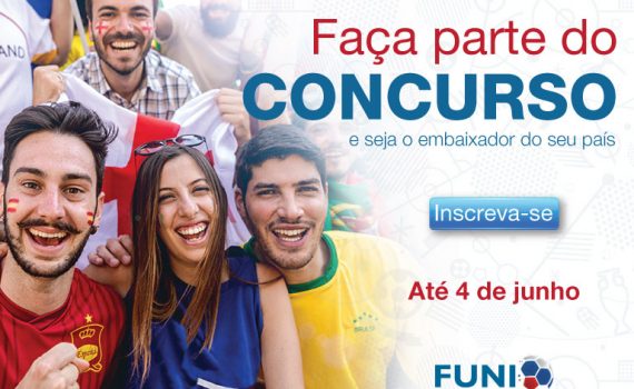 FUNIMUNDIAL 2018: FUNIBER promove concurso sobre Copa do Mundo