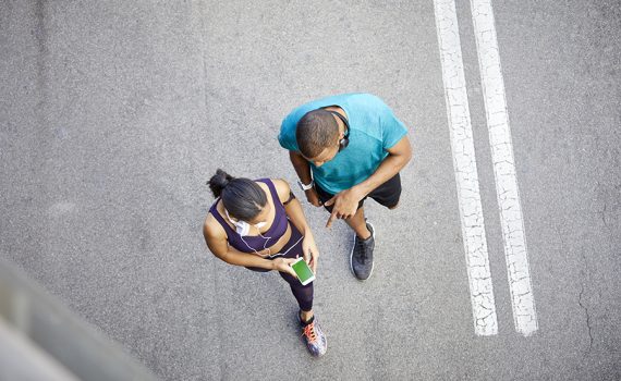 Velocidade da caminhada, indicativo do estado de saúde