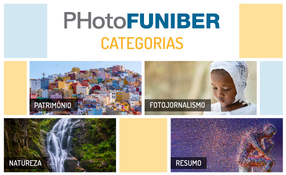 Quais categorias são oferecidas no Concurso Internacional PHotoFUNIBER ‘20?