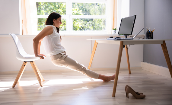 Benefícios do exercício no trabalho