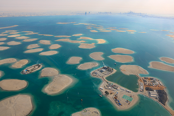 O mundo abandonado: as ilhas artificiais de Dubai
