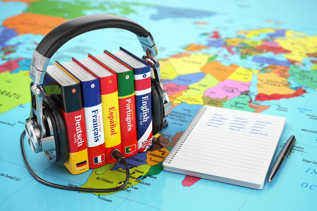 aprendizado-de-idiomas, concepto.