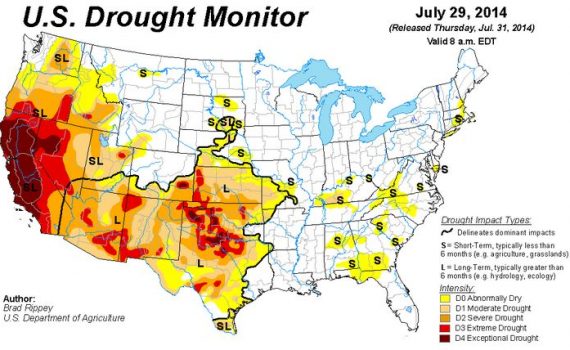 La sequía de California podría durar más de una década