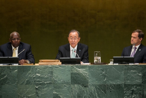 Ban Ki-Moon: «La humanidad nunca ha enfrentado un desafío tan grande»