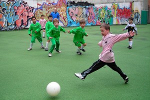 Soporte y ejemplo de los padres para la actividad física de los niños