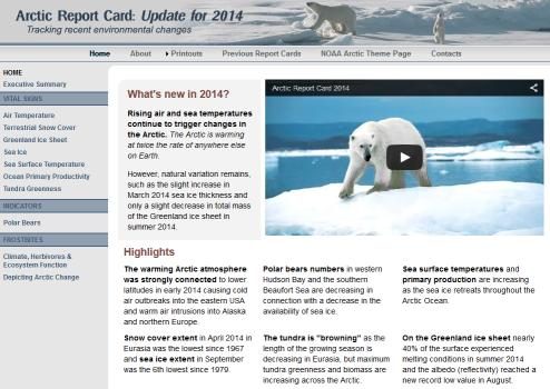 Calentamiento global origina cambios en el Ártico