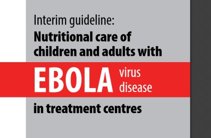 Guía de nutrición para casos de Ébola