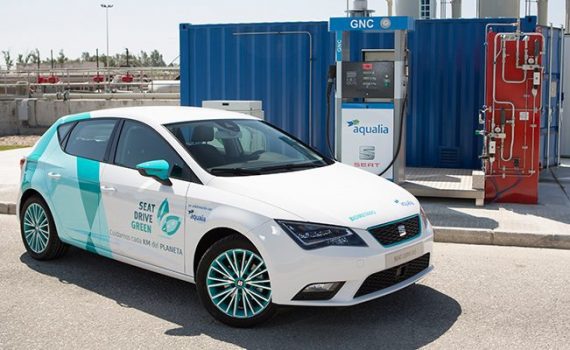 Colaboración de compañías desarrolla gas renovable para autos