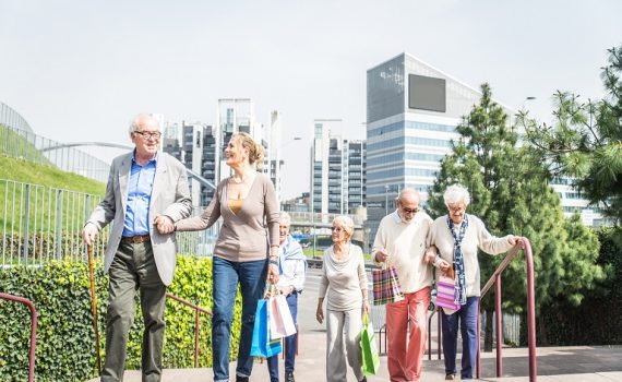Ciudades amigables para personas adultas mayores