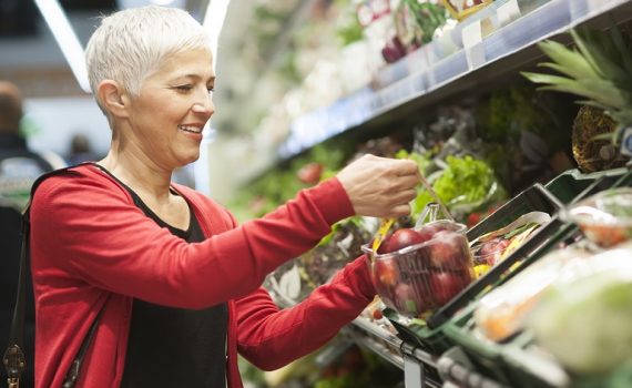 Los beneficios de las frutas y las verduras en los adultos mayores