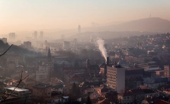 Alerta para la contaminación del aire en países balcánicos