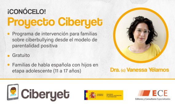 Programa Ciberyet ofrece curso online en ciberbullying para familias