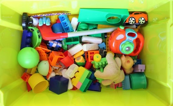 Reducir los plásticos en los juguetes de los niños