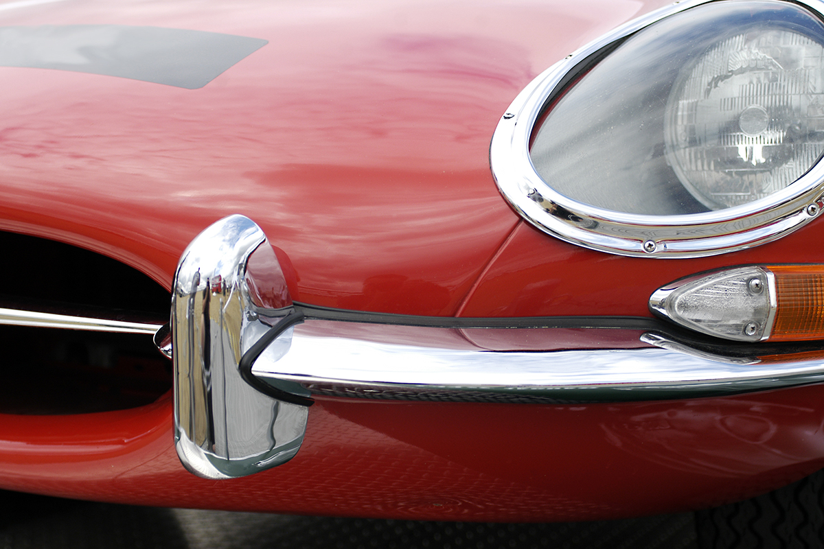 Jaguar E-Type Nose in red