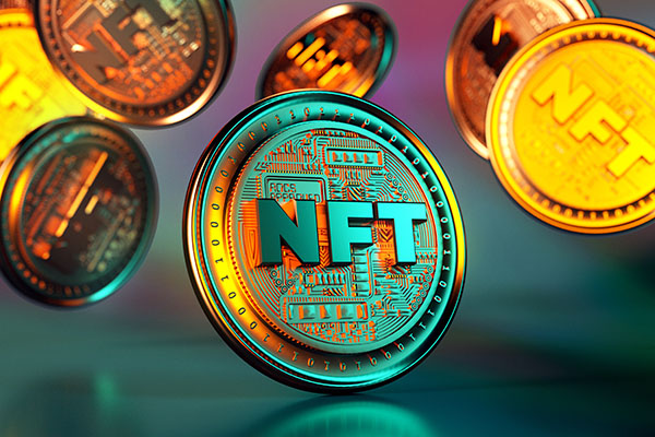 Criptoactivos - representación de un NFT